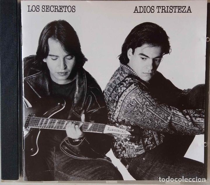 CDs de m&uacute;sica: LOS SECRETOS, ADI&Oacute;S TRISTEZA. CD - Foto 1