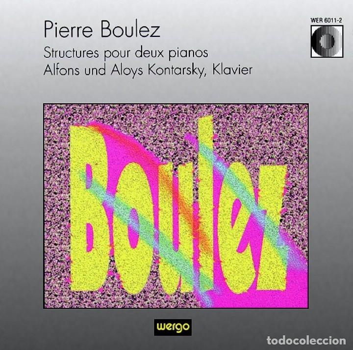 CDs de m&uacute;sica: Pierre Boulez - Structures Pour Deux Pianos