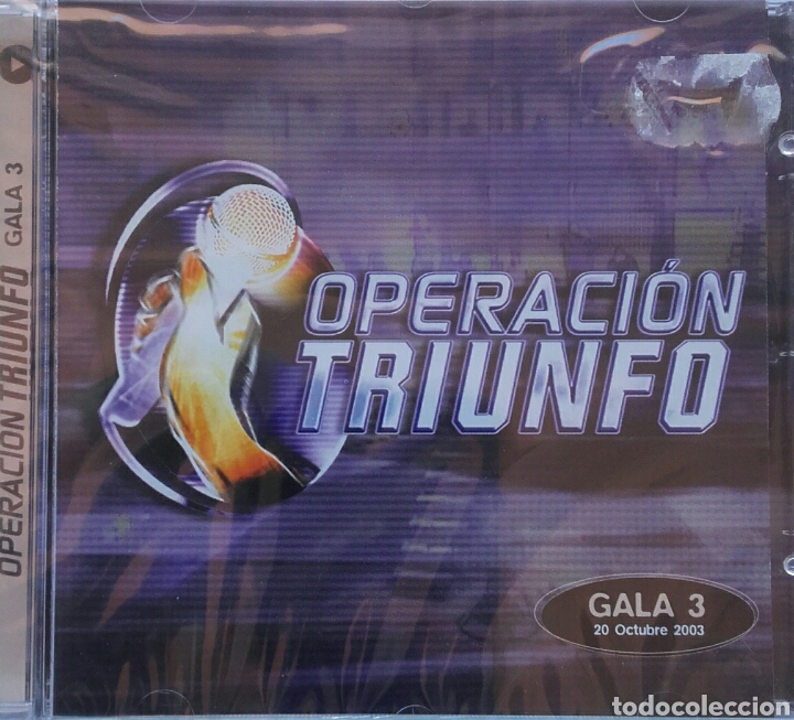CDs de m&uacute;sica: OPERACI&Oacute;N TRIUNFO GALA 3 - Foto 1