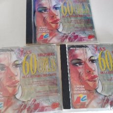 CDs de Música: LAS MEJORES 60 COPLAS DE LA HISTORIA DEL CANTE - VERSIONES ORIGINALES - 3 CD'S 1994. Lote 85624348