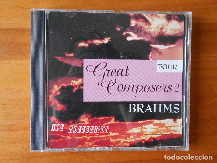 CDs de m&uacute;sica: CD GREAT COMPOSERS 2 VOLUME 4 - BRAHMS (1Q) - Foto 1