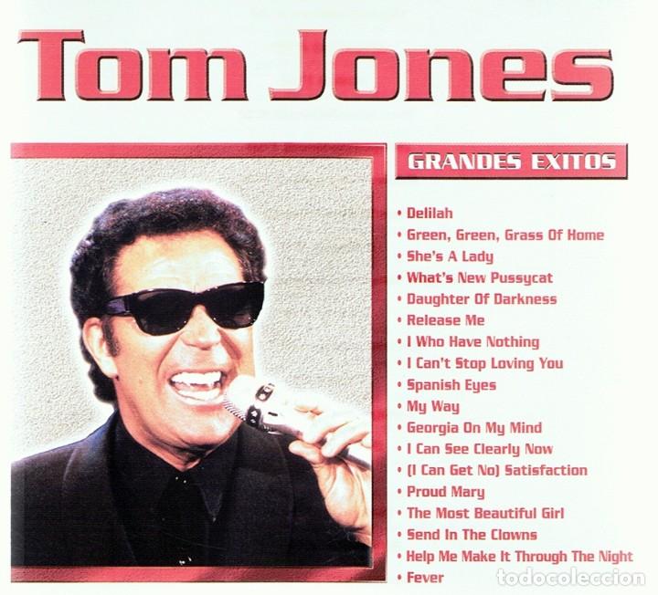 CDs de m&uacute;sica: CD TOM JONES GRANDES &Eacute;XITOS - Foto 1