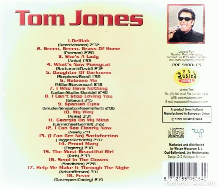 CDs de m&uacute;sica: CD TOM JONES GRANDES &Eacute;XITOS - Foto 2