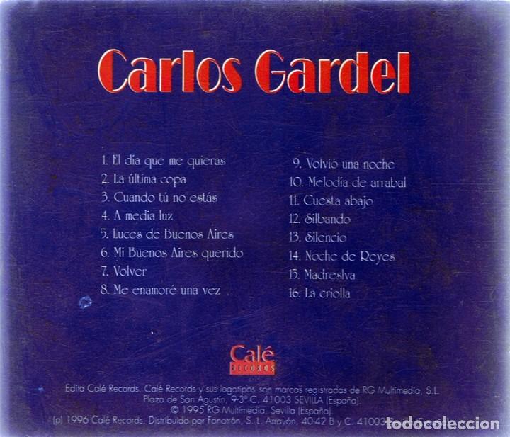CDs de m&uacute;sica: CD CARLOS GARDEL ............. - Foto 2