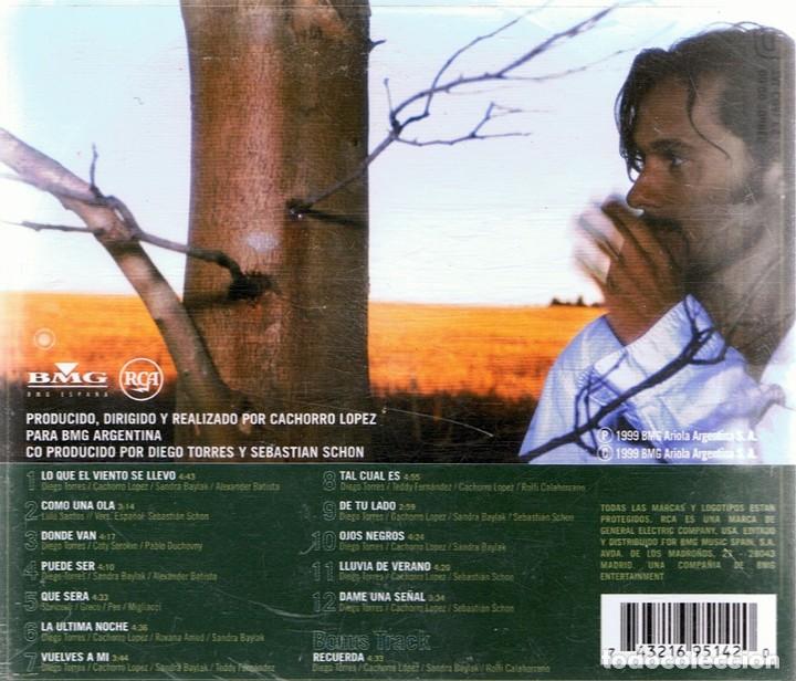 CDs de m&uacute;sica: CD DIEGO TORRES &uml;TAL CUAL ES&uml; - Foto 2