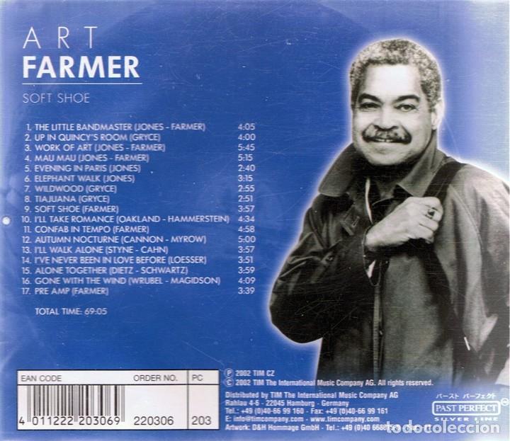 CDs de m&uacute;sica: CD ART FARMER SOFT SHOE - Foto 2