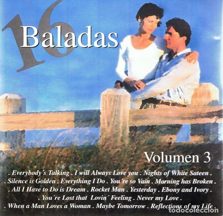 CDs de m&uacute;sica: CD 16 BALADAS VOLUMEN 3 - Foto 1