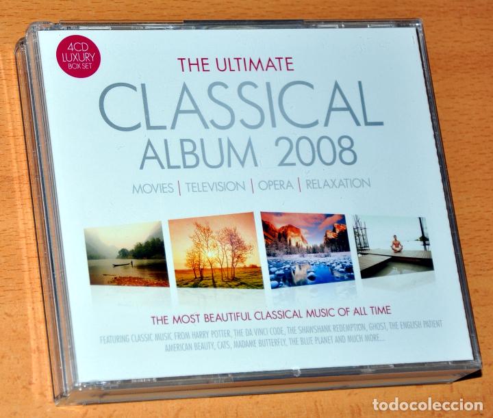 CDs de M&uacute;sica: CAJA 4 CDs: THE ULTIMATE CLASSICAL ALBUM 2008 - 58 TRACKS - DECADANCE UK 2007