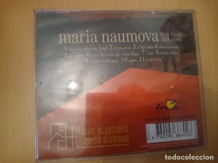 CDs de Música: MARIA NAUMOVA -GANADORA LETONA DE EUROVISION 2001 - CANTA EN FRANCES - Foto 2 - 85783572