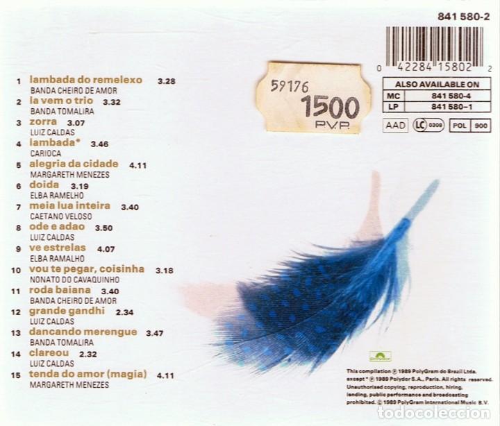 CDs de m&uacute;sica: CD LAMBADA BRAZIL - Foto 2