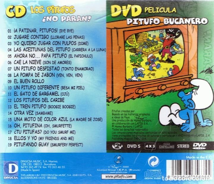 CDs de m&uacute;sica: CD LOS PITUFOS &iexcl;NO PARAN! (DVD + CD) - Foto 2