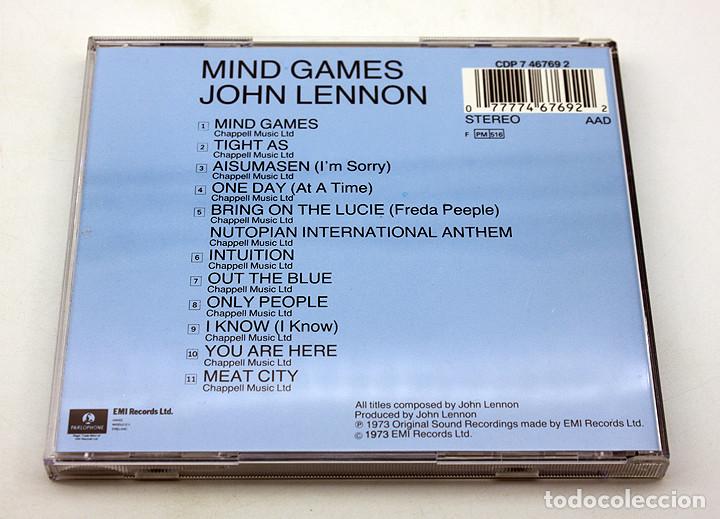 John Lennon - Mind Games - Cd - Made In Uk - Em - Comprar CDs De Música ...