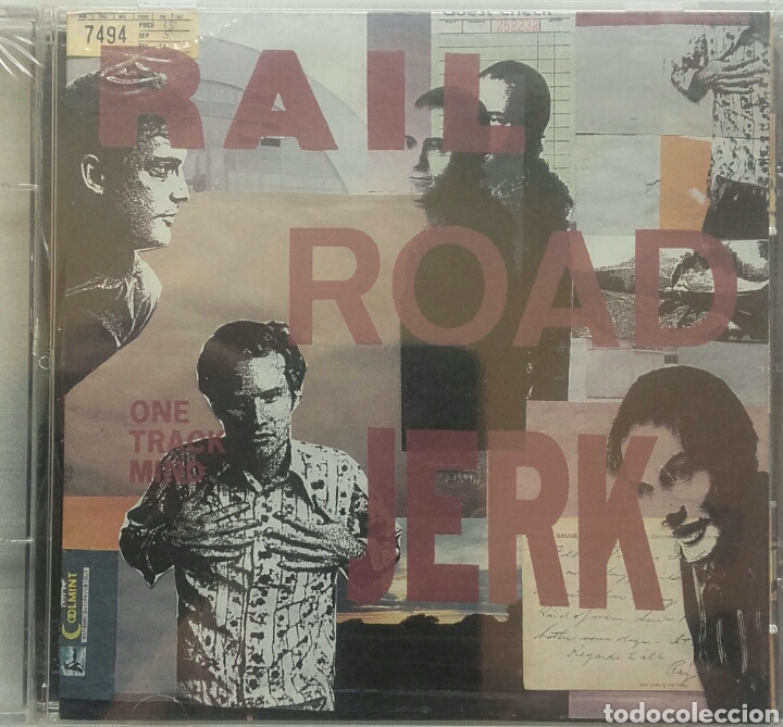 CDs de m&uacute;sica: RAIL ROAD JERK ONE TRACK MIND - Foto 1