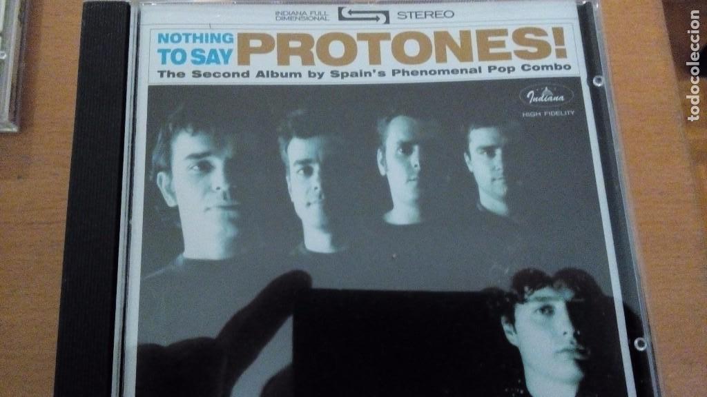 CDs de m&uacute;sica: PROTONES NOTHING TO SAY CD 1996 - Foto 1