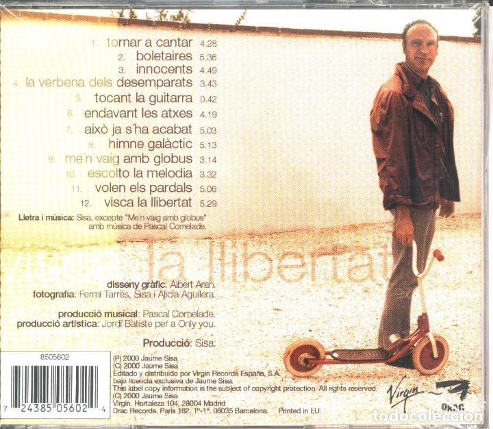CDs de m&uacute;sica: JAUME SISA Y PASCAL COMELADE VISCA LA LLIBERTAD CD PRECINTADO - Foto 2