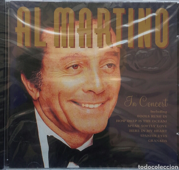 CDs de m&uacute;sica: AL MARTINO IN CONCERT - Foto 1
