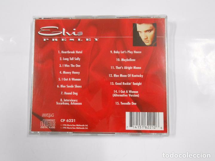 CDs de m&uacute;sica: ELVIS PRESLEY. PICTURE DISC. CD. TDKCD5 - Foto 3