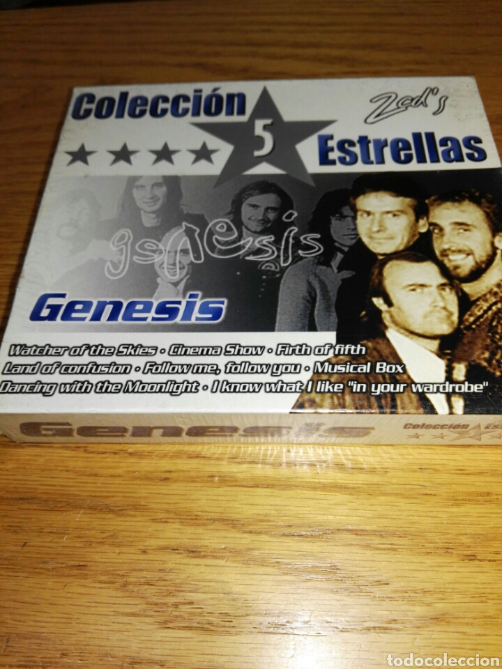 CDs de m&uacute;sica: 2CD,S GENESIS, COLECCI&Oacute;N5 ESTRELLAS, &Eacute;XITOS- NUEVO Y PRECINTADO - Foto 1