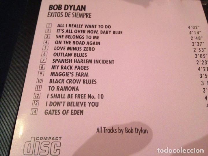 CDs de m&uacute;sica: Bob Dylan - Exitos De Siempre-rock - Foto 2