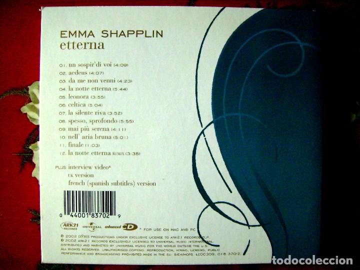 CDs de m&uacute;sica: EMMA SHAPPLIN.ETTERNA....5***** - Foto 2
