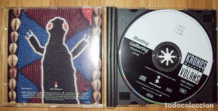 CDs de m&uacute;sica: KRONOS QUARTET ; KEVIN VOLANS. Hunting : Gathering - Foto 2