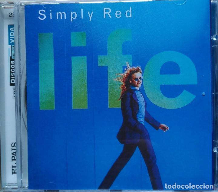 CDs de m&uacute;sica: Simple Red, Life, Warner/El Pa&iacute;s - Foto 1