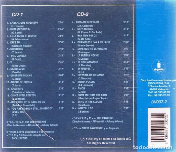 CDs de m&uacute;sica: CD EYDIE GORME Y LOS PANCHOS (2 CD) - Foto 2