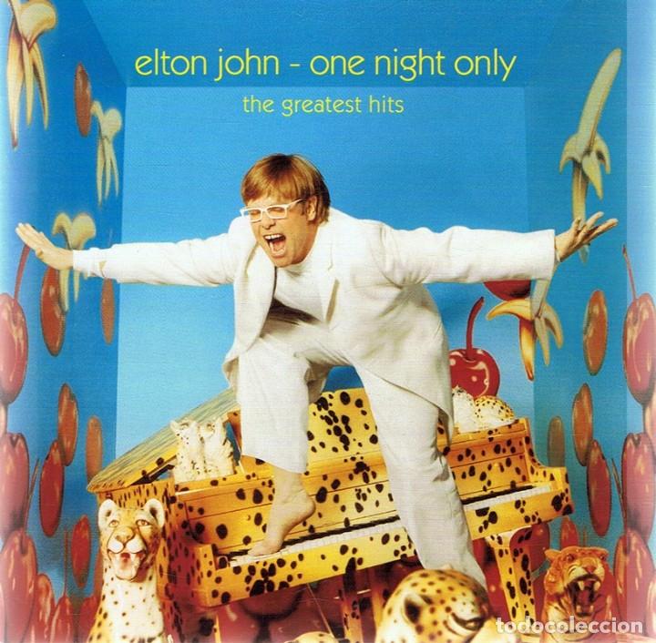 CDs de m&uacute;sica: CD ELTON JOHN &uml;ONE NIGHT ONLY&uml; - Foto 1