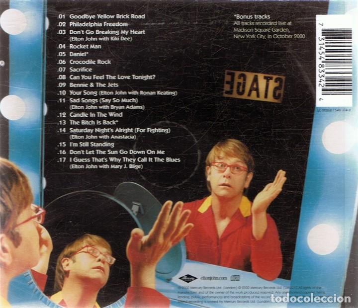 CDs de m&uacute;sica: CD ELTON JOHN &uml;ONE NIGHT ONLY&uml; - Foto 2