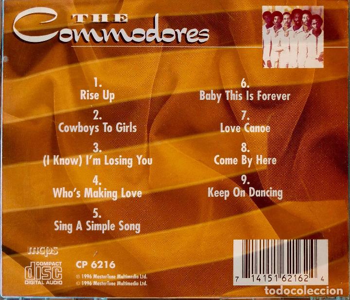 CDs de m&uacute;sica: THE COMMODORES, PICTURE DISC. CD - Foto 2