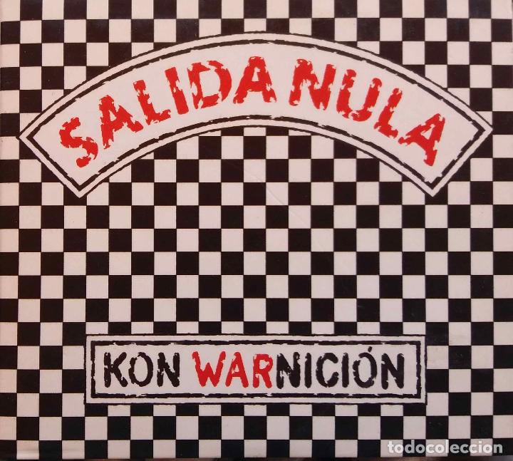 CDs de m&uacute;sica: SALIDA NULA. KON WARNICION. CD DIGIPACK CON INSERTOS - Foto 1