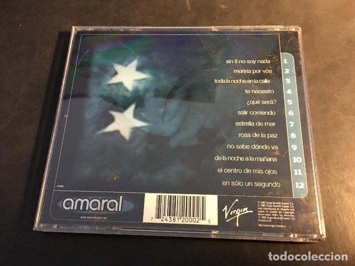 CDs de m&uacute;sica: AMARAL (ESTRELLA DEL MAR) CD 12 TRACK (CDI5) - Foto 3