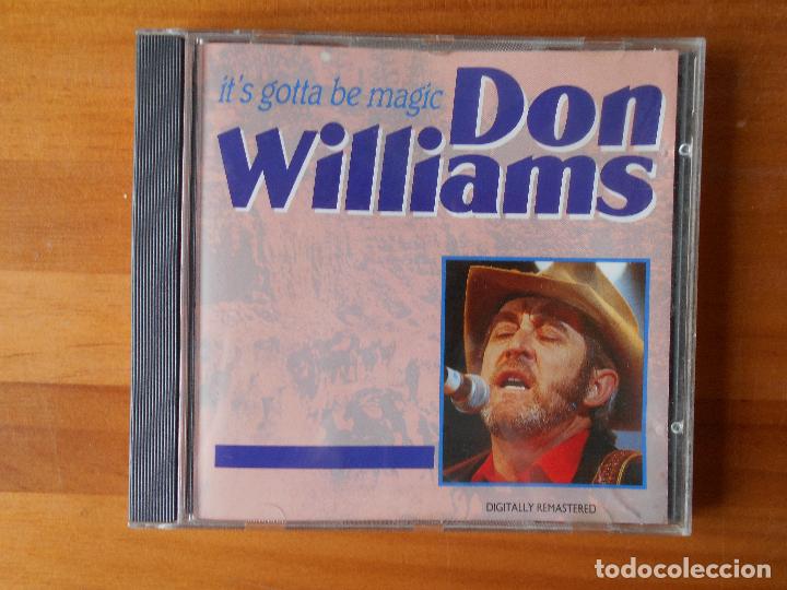 CDs de m&uacute;sica: CD DON WILLIAMS - ITS GOTTA BE MAGIC (1U) - Foto 1