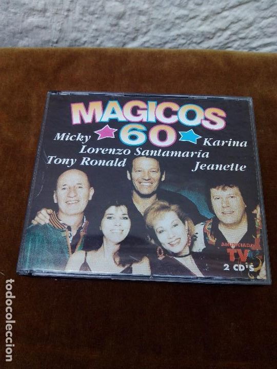 CDs de m&uacute;sica: Doble Cd M&aacute;gicos 60 m&uacute;sica - Foto 1
