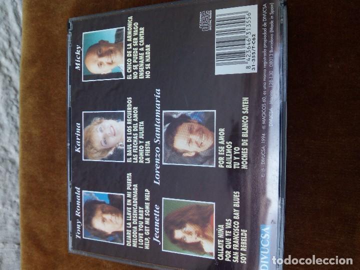 CDs de m&uacute;sica: Doble Cd M&aacute;gicos 60 m&uacute;sica - Foto 2