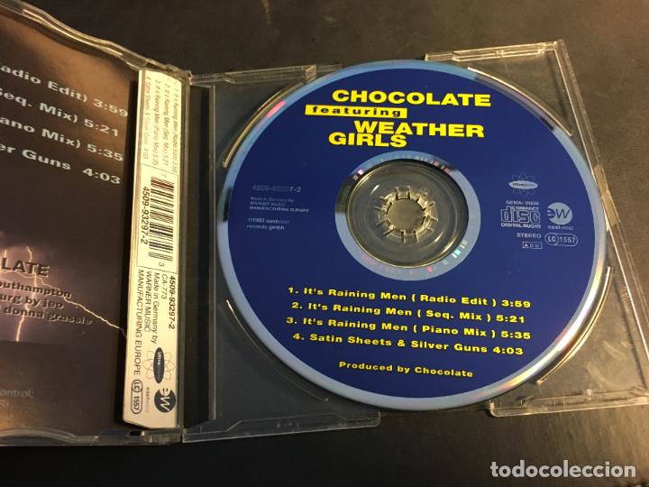 CDs de m&uacute;sica: CHOCOLATE (ITS RAINING MEN) CD 4 TRACK (CDI6) - Foto 2