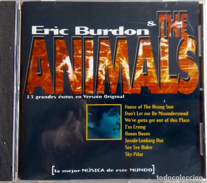 CDs de m&uacute;sica: ERIC BURDON & THE ANIMALS. 13 EXITOS EN VERSION ORIGINAL.  CD ESPA&Ntilde;A - Foto 1