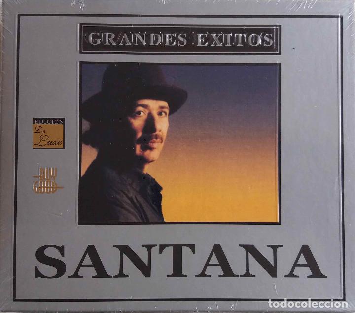 CDs de m&uacute;sica: SANTANA, GRANDES &Eacute;XITOS - CD NUEVO, A&Uacute;N PRECINTADO - Foto 1