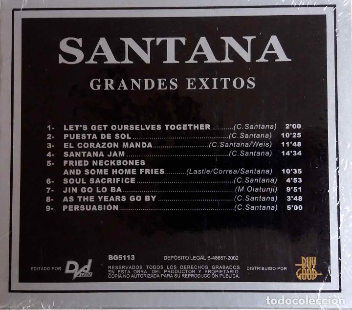 CDs de m&uacute;sica: SANTANA, GRANDES &Eacute;XITOS - CD NUEVO, A&Uacute;N PRECINTADO - Foto 2
