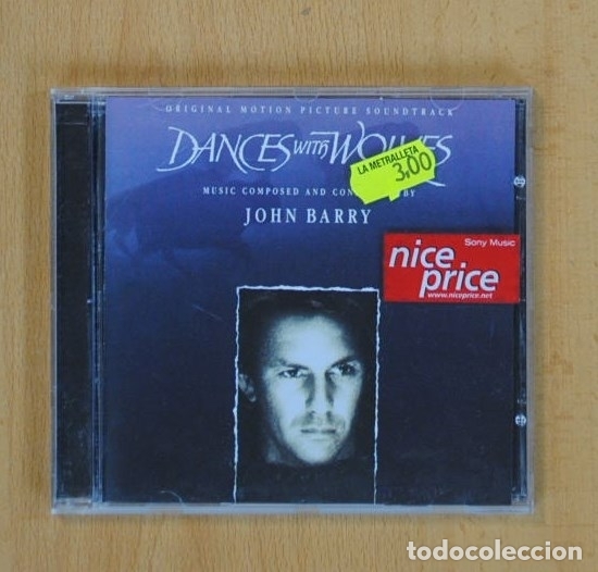 CDs de m&uacute;sica: JOHN BARRY - DANCES WITH WOLVES B.S.O - CD - Foto 1