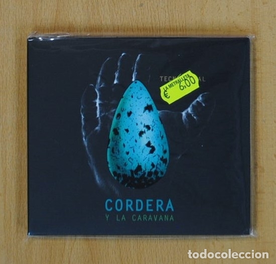 CDs de m&uacute;sica: CORDERA Y LA CARAVANA - TECNOANIMAL - CD - Foto 1