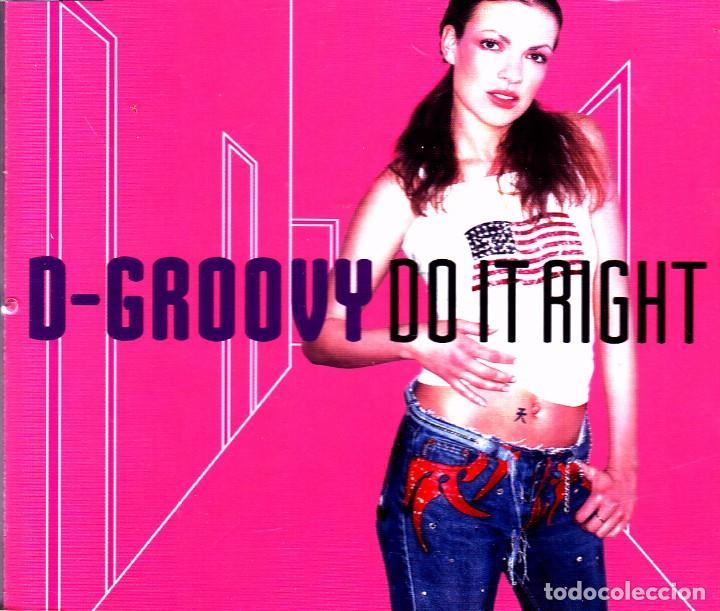 CDs de m&uacute;sica: D-GROOVY - DO IT RIGHT CD SINGLE EN CAJA 4 TEMAS 2001 - Foto 1