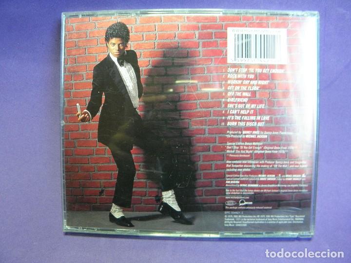 CDs de m&uacute;sica: CD MICHAEL JACKSON - OFF THE WALL - Foto 2
