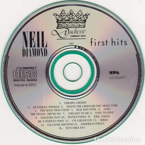 CDs de m&uacute;sica: Neil Diamond &lrm;- First Hits - Foto 3