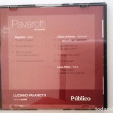 CDs de Música: PAVAROTTI PER SEMPRE. Nº 4 RIGOLETTO. L'ELISTIR D'AMORE. LUISA MILLER - DIARIO PUBLICO 