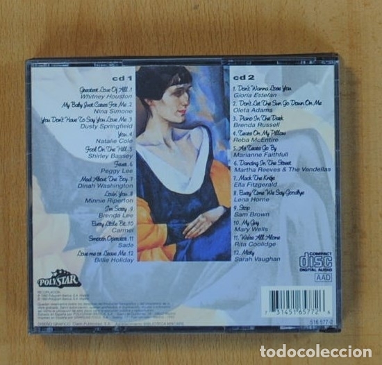 CDs de m&uacute;sica: ELLAS - VARIOS - 2CD - Foto 2