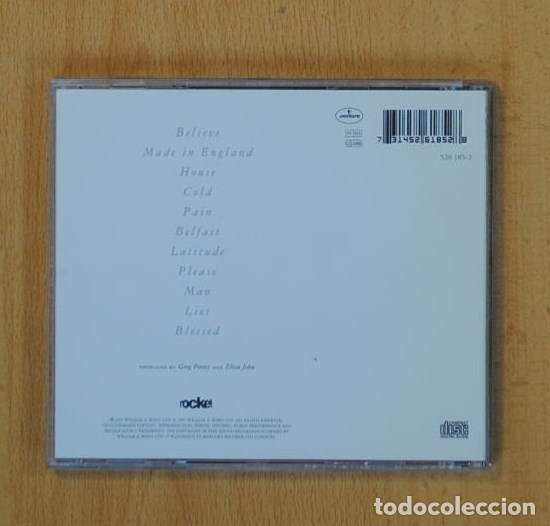 CDs de m&uacute;sica: ELTON JOHN - MADE IN ENGLAND - CD - Foto 2