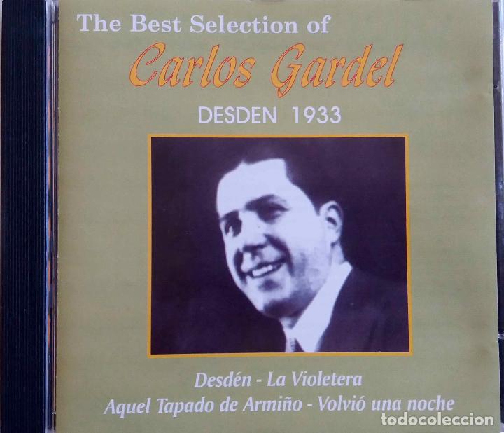 CDs de m&uacute;sica: CARLOS GARDEL, DESD&Eacute;N 1933. CD - Foto 1