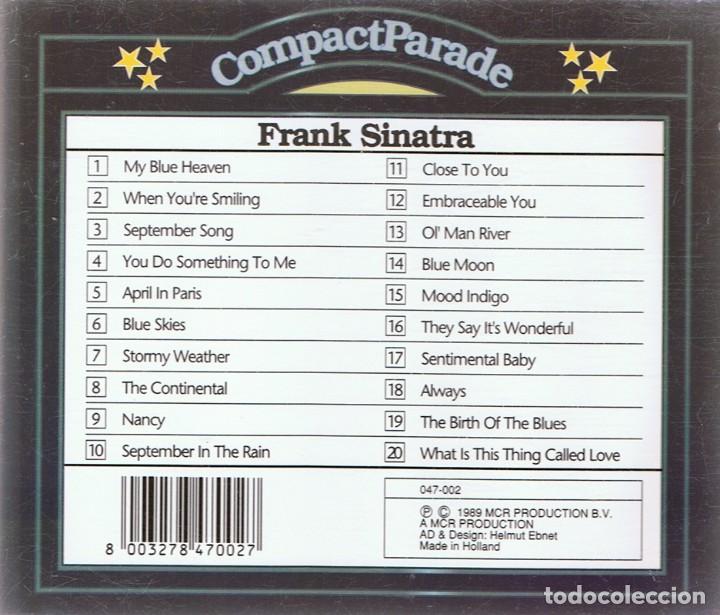 CDs de m&uacute;sica: CD FRANK SINATRA &uml;COMPACT PARADE&uml; - Foto 2