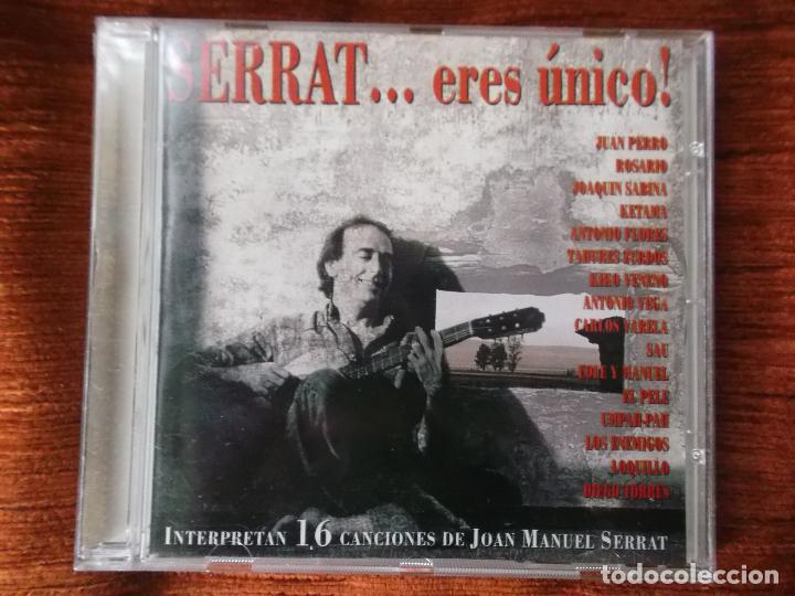 CDs de m&uacute;sica: JOAN MANUEL SERRAT ERES UNICO 16 CANCIONES - Foto 1